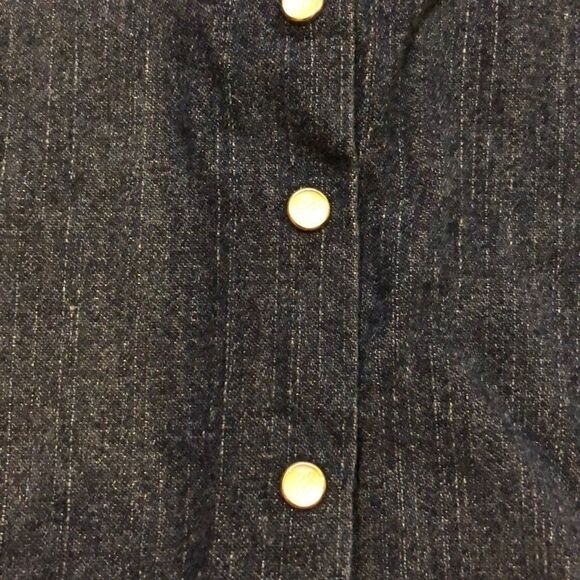 Tommy Hilfiger Baby Girls Denim Button Dress - Picture 6 of 8